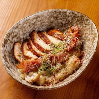 Палюшки з куркою та печерицями