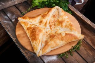 Пеновані з сиром сиром Сулугуні та шпинатом(240г)