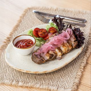 Свинина смажена на пательні