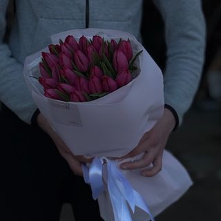 Букет з тюльпанів 25 шт