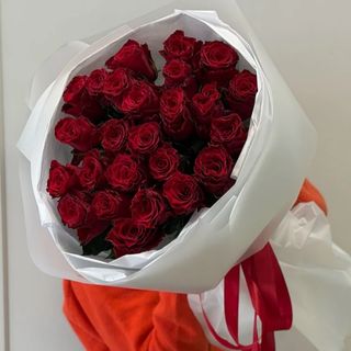 25 голландських троянд «Родос»