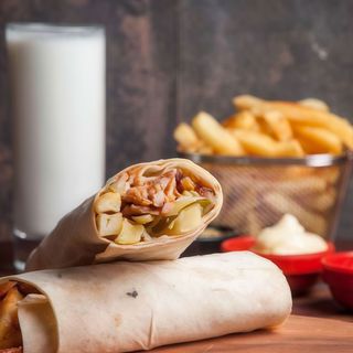 Шаурма асорті з куркою