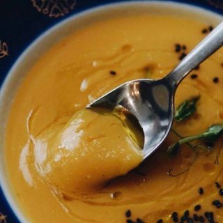 Гарбузовий суп з фетою