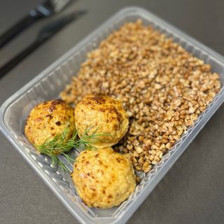 Котлети із індички з гречкою (270г)