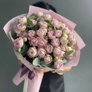 Букет з піоновидних троянд Блоссом Баблз 