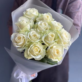 Біла троянда 11 шт