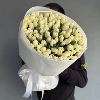 101 білий тюльпан