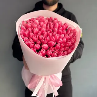 101 малиновий тюльпан