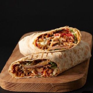 МЕГА ВЕЛИКА шаурма зі свинини