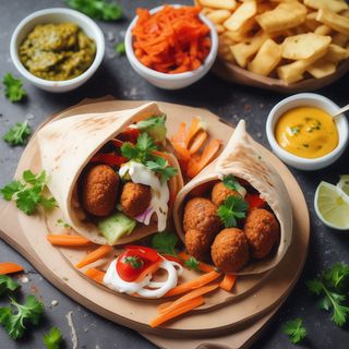 Фалафель в лаваше