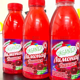 Лимонад натуральний *ВИШНЯ*