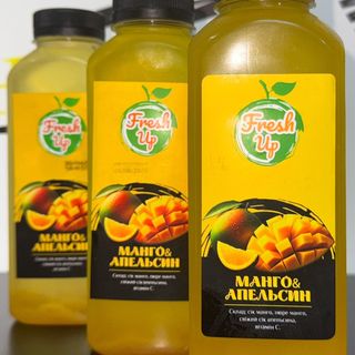 Лимонад натуральний *МАНГО-АПЕЛЬСИН*