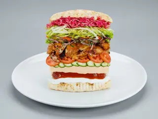 Німецька шаурма з куркою в лаваші (430г)