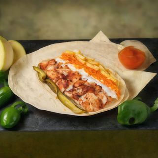 Шаурма з куркою, з морквою та картоплею (550г)