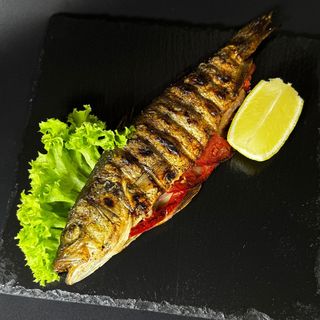 Сібас на мангалі