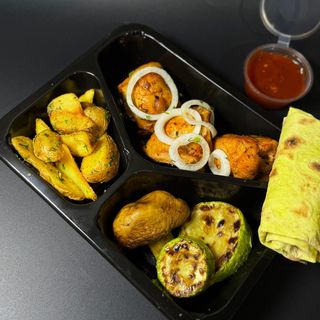 Бізнес ланч з курочкою(400 грамів)