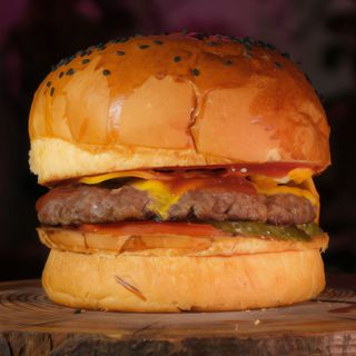 Дитячий бургер з телятиною (270 гр)