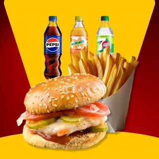 КОМБО Бургер курячий +