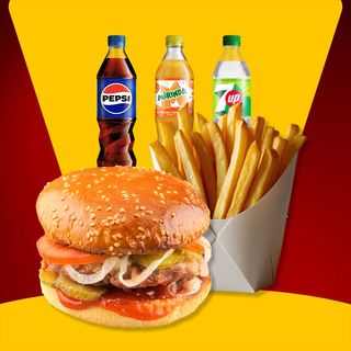 КОМБО Бургер яловичий +