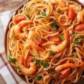 Паста Том ям з креветкою ( 350 гр)