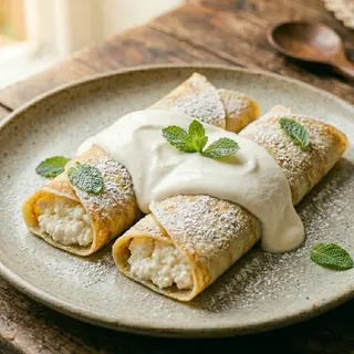 Млинці з сиром