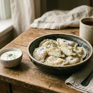 Вареники з творогом