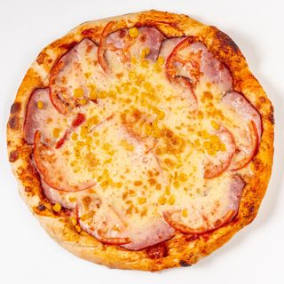З корейкою піца на дровах від родини (600г)