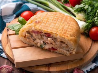 Шаурма В булці