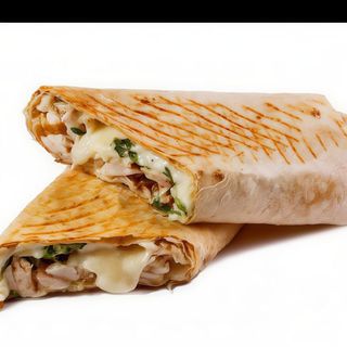 Сулугуні у лаваші з телятиною