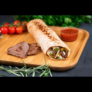 Шаурма АРАБСЬКА с БАРАНИНОЮ.