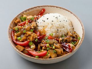Курка по-китайські з рисом 300г