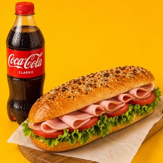 Паніні + Coca Cola