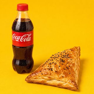 Самса + Coca Cola