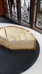 Чизкейк лимоний ганаш