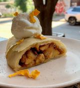 Штрудель яблоко – гарбуз