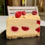 Манго- малина чизкейк