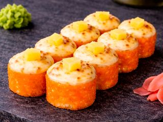 Рол Запечений з крабом (290г)