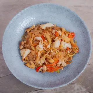 Прозора локшина з овочами (400г)