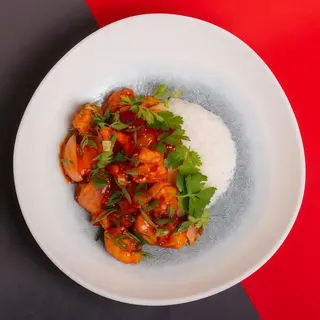 Курятина в кисло солодкому соусі (330г)