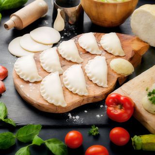 Вареники з лівером напівфабрикат (400г)