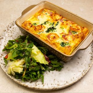 Омлет з тигровими креветками (260г)