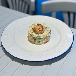 Олів'є з креветками