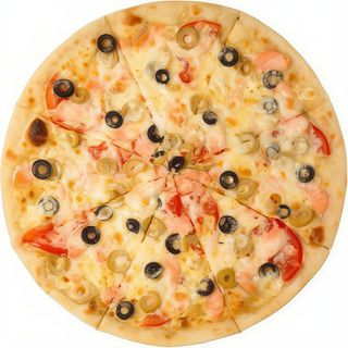 Піца Вершкова з лососем (360г)