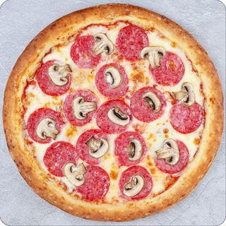 Піца Салямі з грибами 30 см