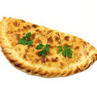 Кальцоне з куркою і грибами