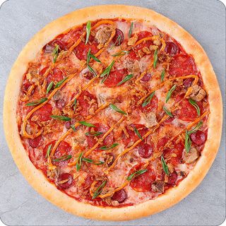 Піца Ковбаски Спайсі 40  см