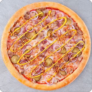 Піца Роял Чізбургер 40 см