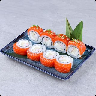 Філадельфія з креветкою та дорблю