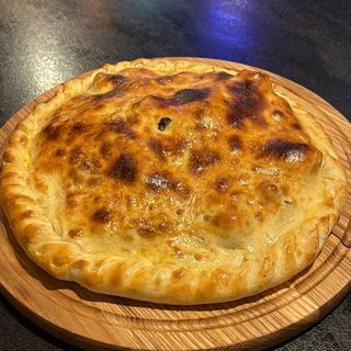 Закритий сет з шашликом з курятини та свинини, грильованими овочами,1100