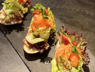 Брускети з лососем, 215 г